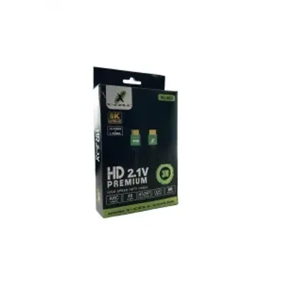 Cabo Hdmi 2.1 8K 3 Metros X-cell