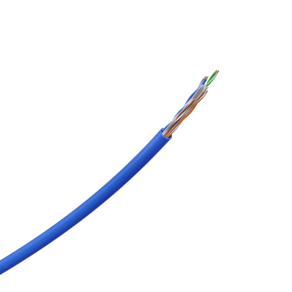 Cabo UTP 4P Giga cat6e Azul Intelbras 305Mts