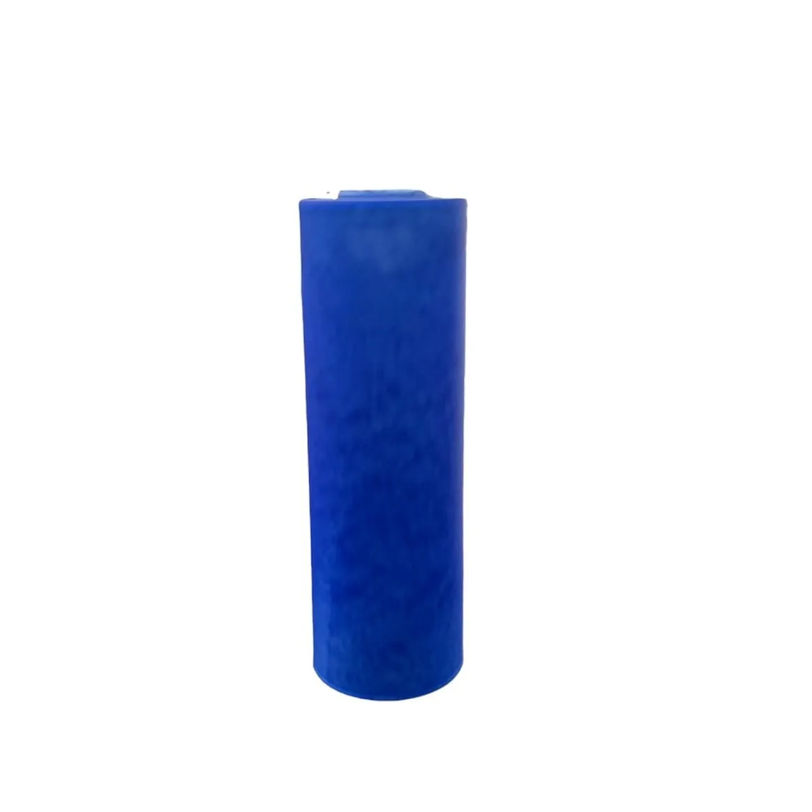 Cupula Tulipa Azul Para Lustre 30Cm