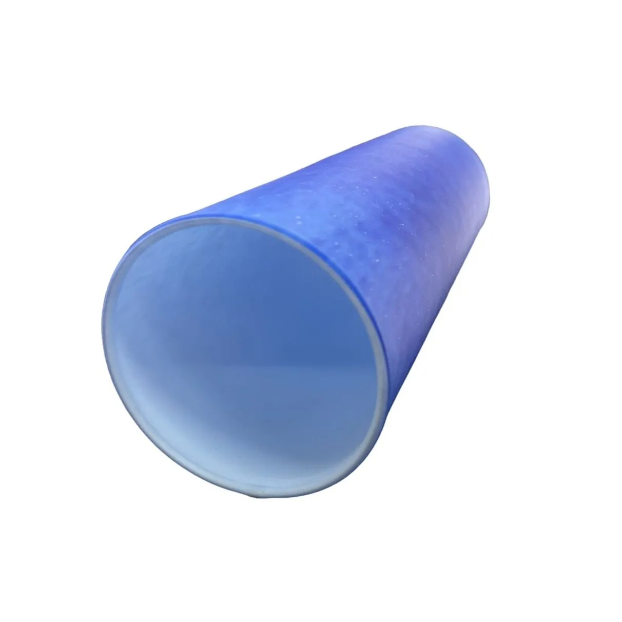 Cupula Tulipa Azul Para Lustre 30Cm