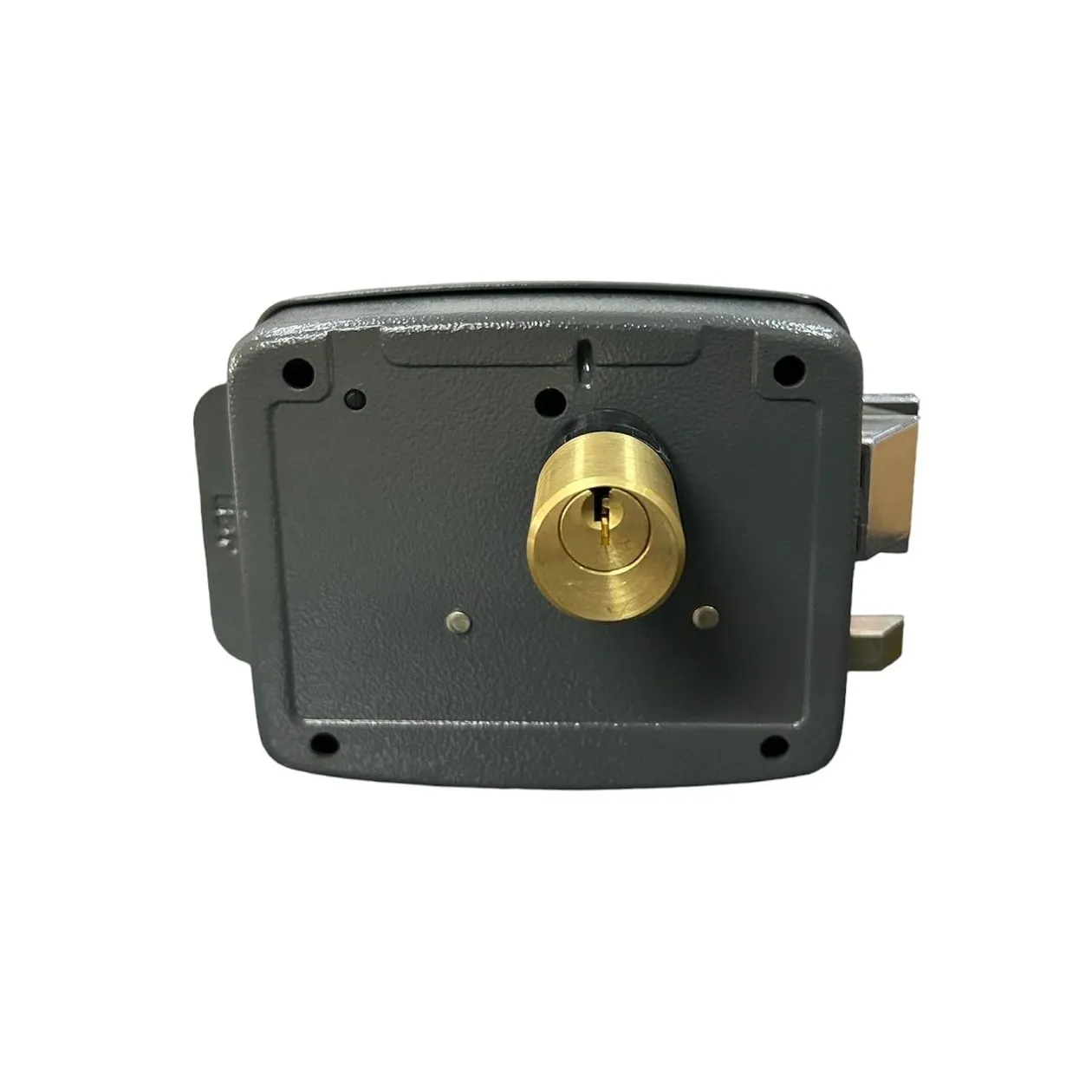 Fechadura Elétrica Dupla 12V C90 Cinza Hdl