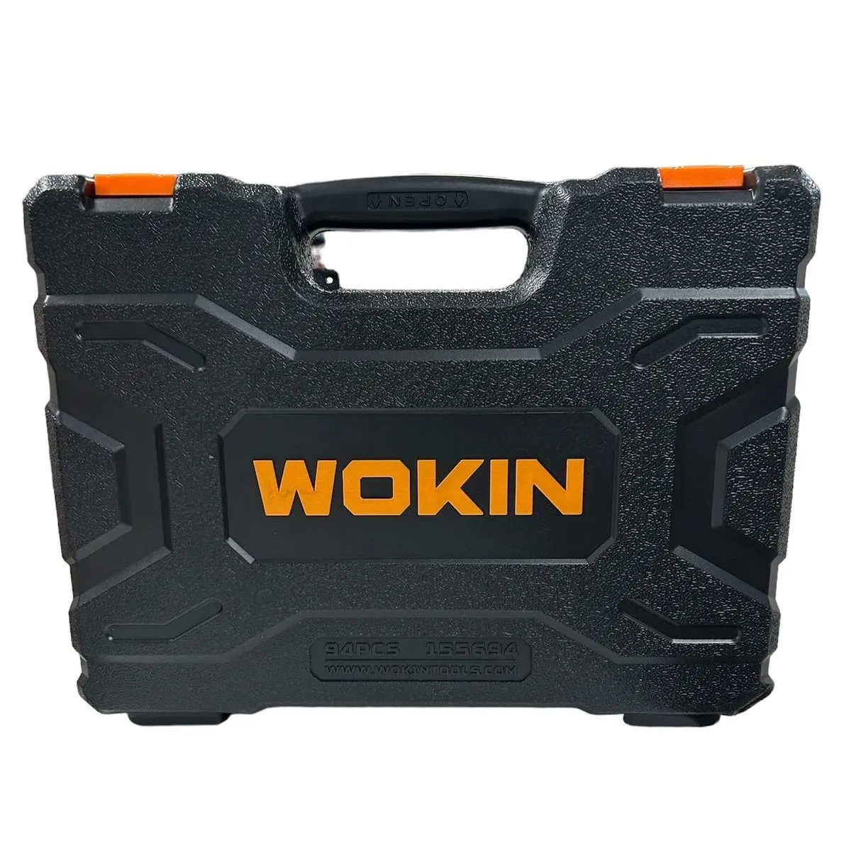 Jogo De Ferramentas 94 Peças Soquete Set Maleta Industrial Wokin