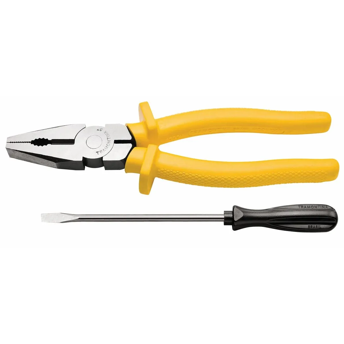Kit Alicate 8'' e Chave Fenda 1/8x3 Tramontina