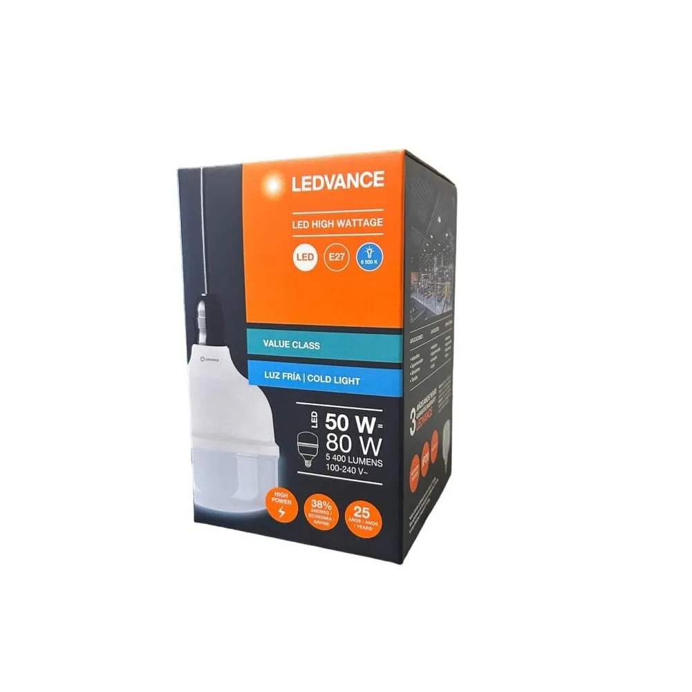 Lâmpada led 50W 6500K E-27 Ledvance