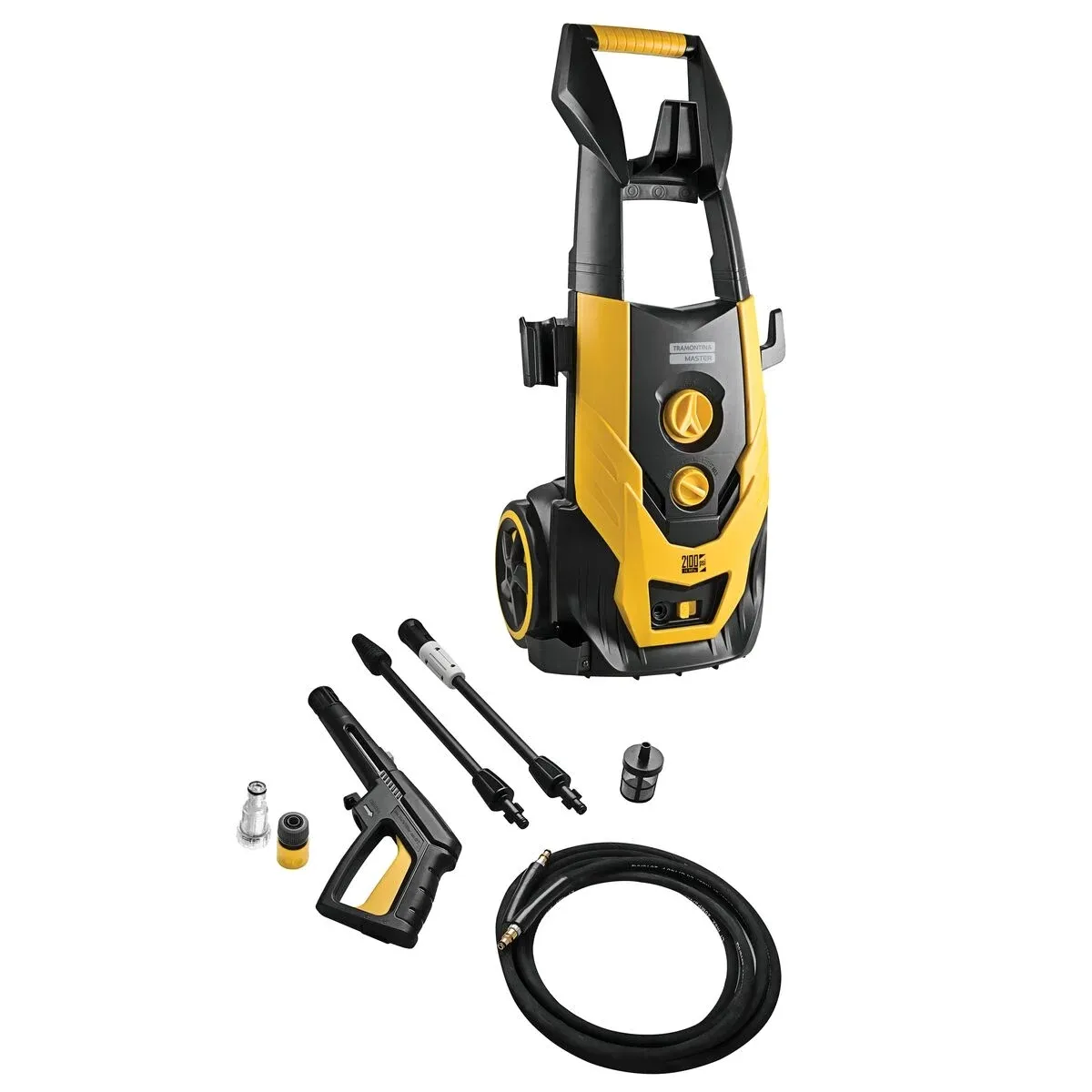 Lavadora De Alta Pressão 2100W 127V Tramontina Master C/Mangueira Alta Pressão 5M Jato Regulável 2100PSI