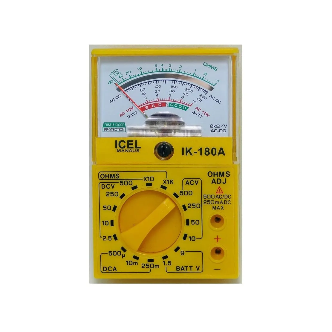 Multímetro Analógico IK-180A Icel