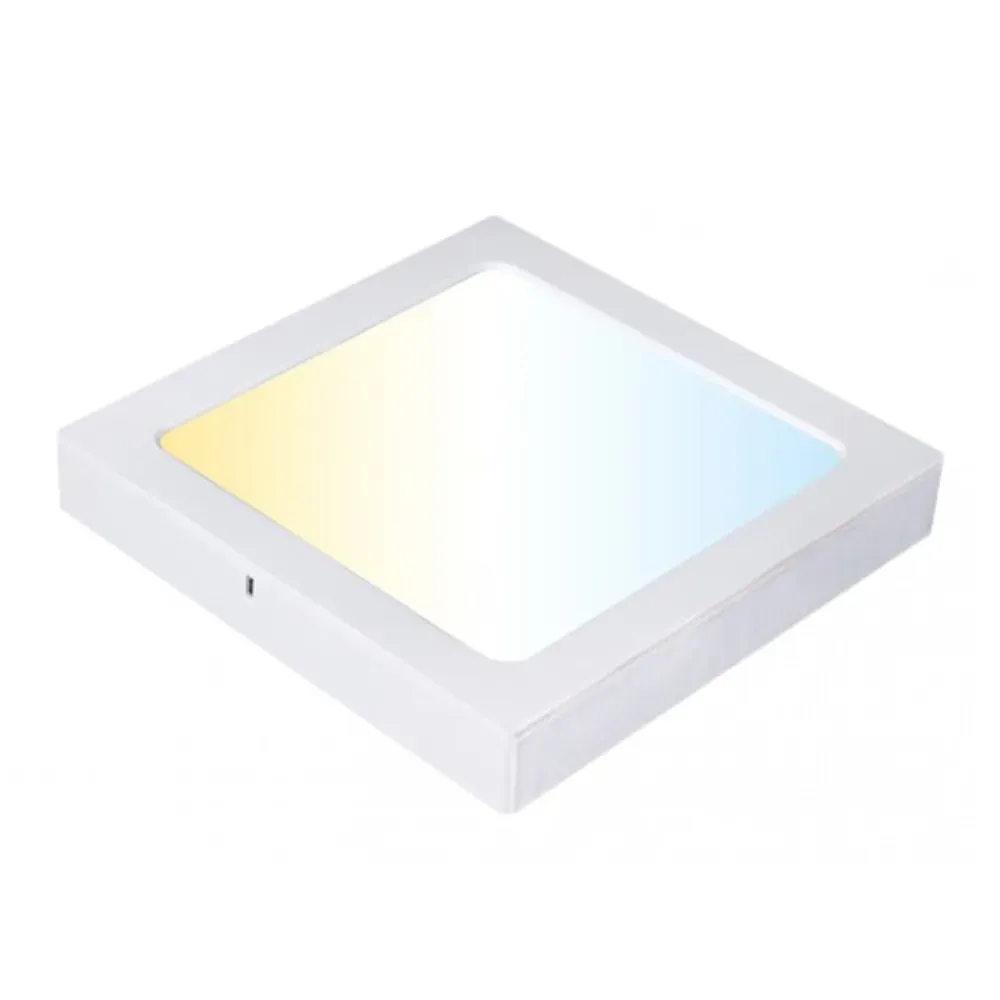 Plafon Led Smart Wi-fi 2x1 Quadrado Ecoforce