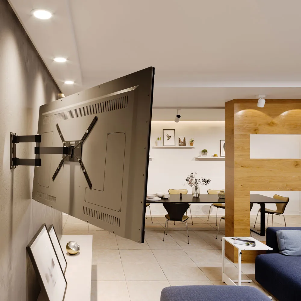 Suporte Para Tv Articulado De 14'' a 56'' Com Inclinação Stpa 355 Multivisão