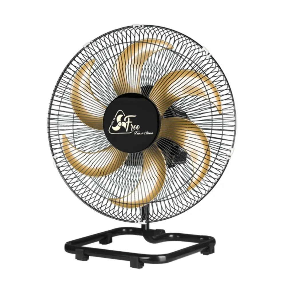 Ventilador De Mesa Free 40-cm Preto Bivolt Venti-delta