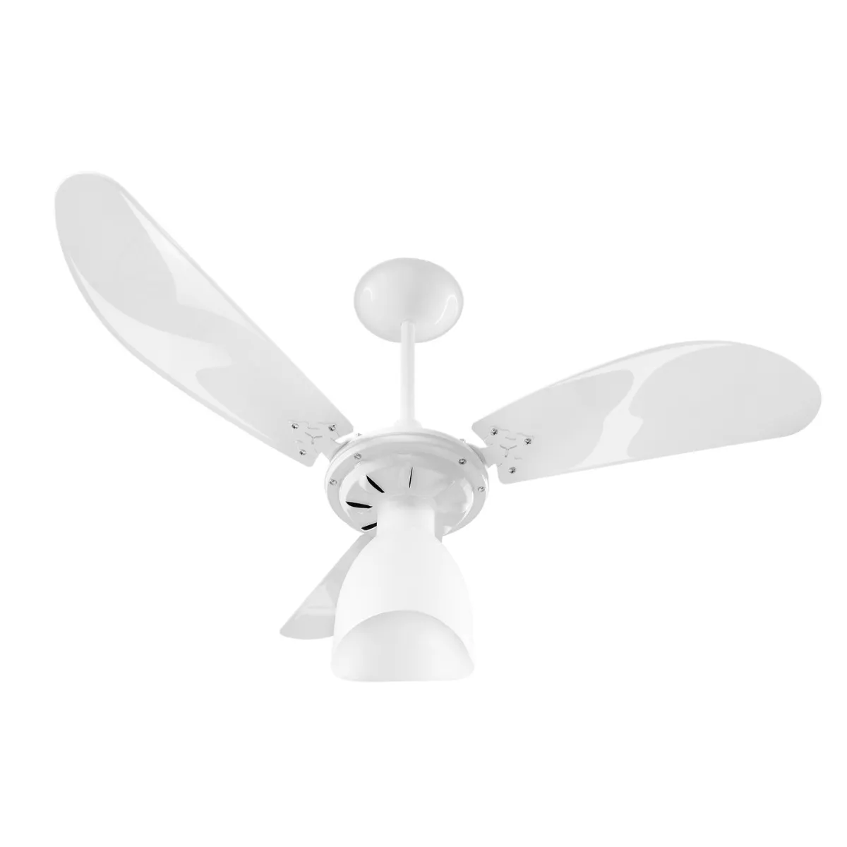 Ventilador De Teto New Cristal Light 127V Branco Venti-delta