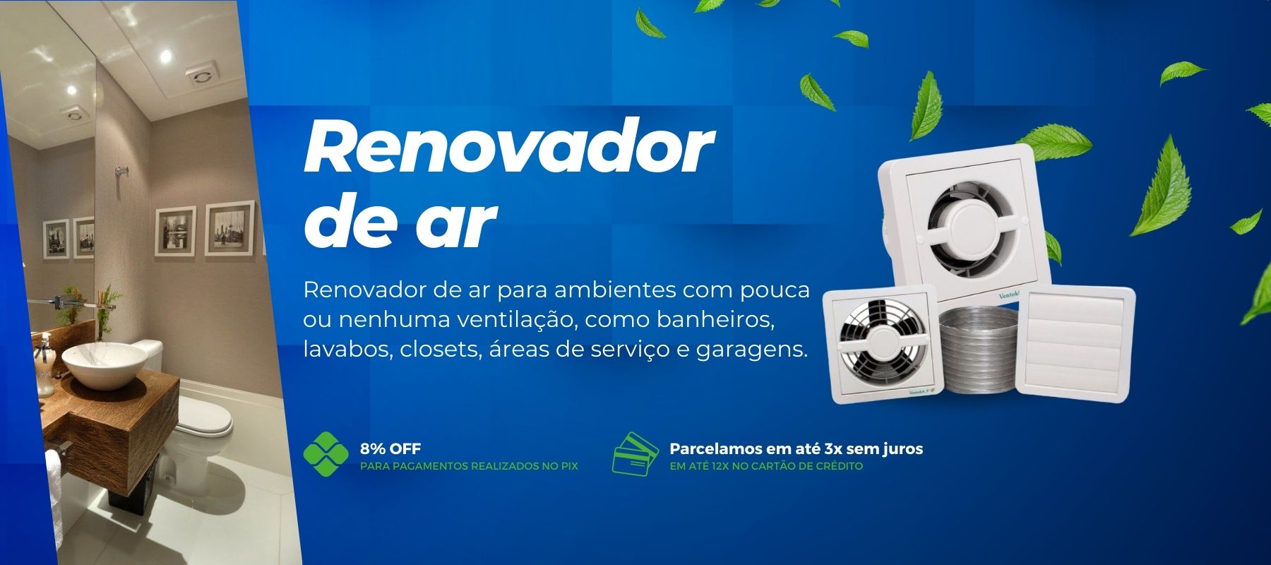 Renovador de ar Ventokit